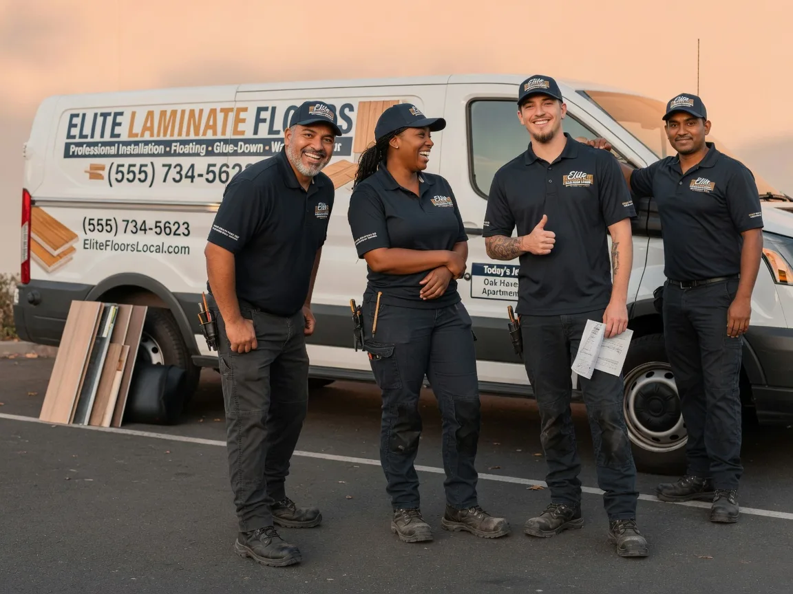 Laminate flooring installation company in Russell, IA